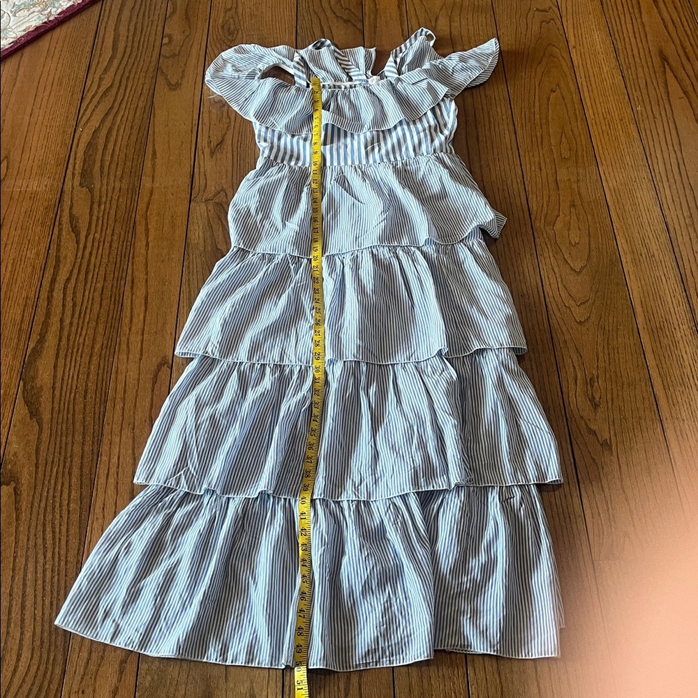 Victoria's Secret Dream Angels Wild at Heart Boho Tiered Ruffle MAXI DRESS L NWT - Picture 14 of 16